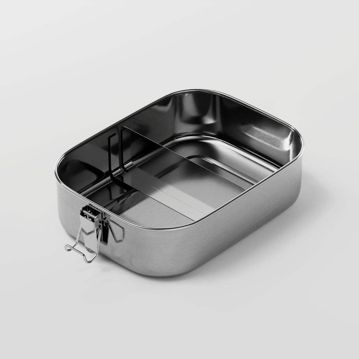 Rectangular Stainless Steel Container - 1400 ml