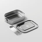 Rectangular Stainless Steel Container - 1400 ml