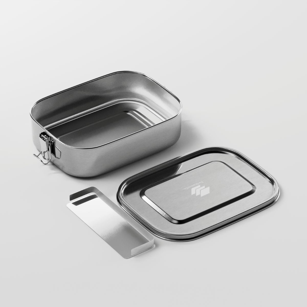 Rectangular Stainless Steel Container - 1400 ml