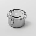 Round Stainless Steel Container - 1200ml