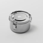 Round Stainless Steel Container - 1200ml