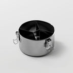 Round Stainless Steel Container - 1200ml
