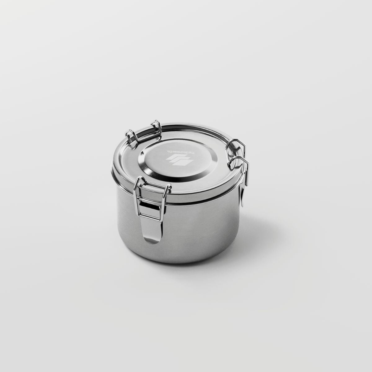 Round Stainless Steel Container - 480ml