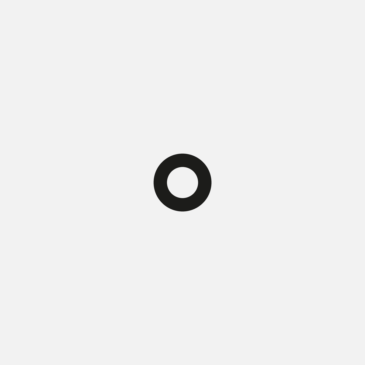 Seal outline — fits Bottle 500 ml cap ring